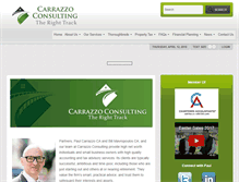 Tablet Screenshot of carrazzo.com.au